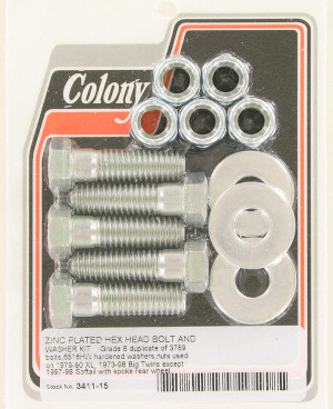 REAR SPROCKET BOLT KIT